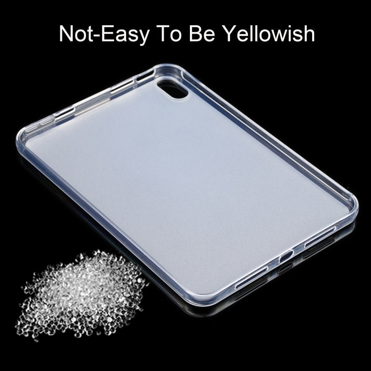 For iPad mini 2024 / mini 6 3mm Transparent TPU Soft Protective Tablet Case