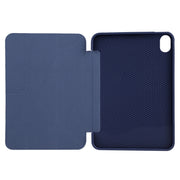 For iPad mini 6 / mini 2024 TPU Horizontal Deformation Flip Leather Tablet Case with Holder(Dark Blue)