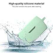 Wireless Earphone Silicone Protective Case with Hook for JBL T280TWS X(Dark Green)