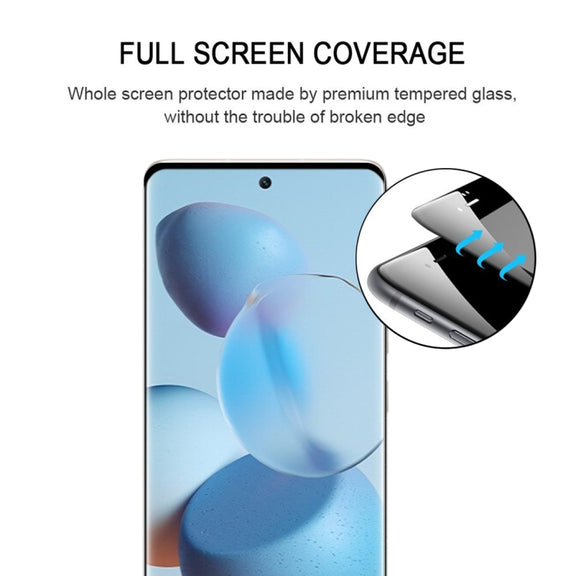For Xiaomi Civi 25 PCS 3D Curved Edge Full Screen Tempered Glass Film(Black)