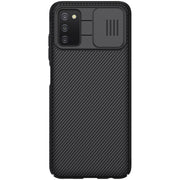 For Samsung Galaxy A03s / A037G NILLKIN Black Mirror Series PC Camshield Full Coverage Dust-proof Scratch Resistant Case(Black)