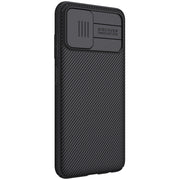 For Samsung Galaxy A03s / A037G NILLKIN Black Mirror Series PC Camshield Full Coverage Dust-proof Scratch Resistant Case(Black)