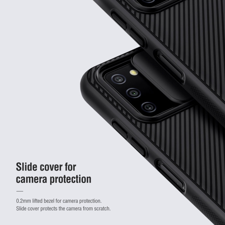 For Samsung Galaxy A03s / A037G NILLKIN Black Mirror Series PC Camshield Full Coverage Dust-proof Scratch Resistant Case(Black)