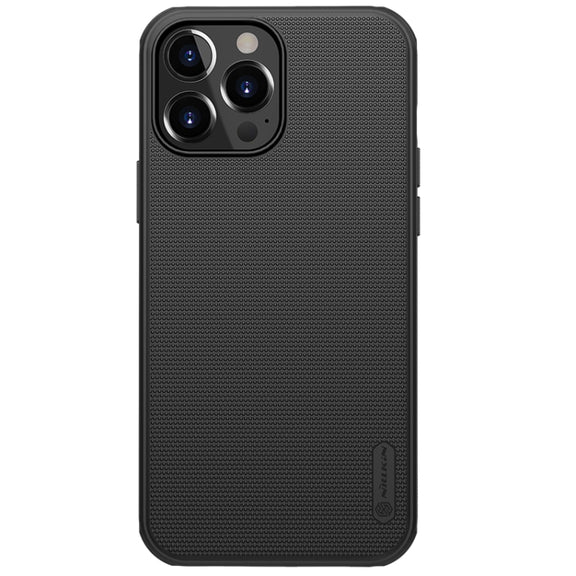 For iPhone 13 Pro NILLKIN Frosted Shield Pro Magnetic Magsafe Phone Case (Black)