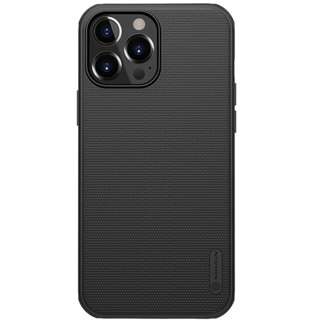 For iPhone 13 Pro NILLKIN Frosted Shield Pro Magnetic Magsafe Phone Case (Black)