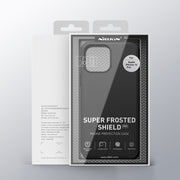 For iPhone 13 Pro NILLKIN Frosted Shield Pro Magnetic Magsafe Phone Case (Black)