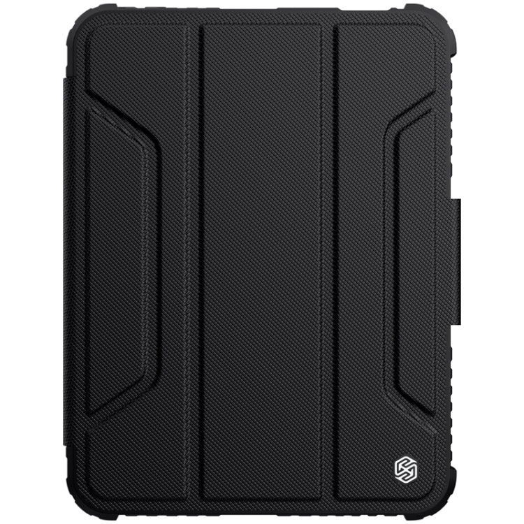 For iPad mini 6 / mini 2024 NILLKIN Bumper Pro Horizontal Flip Tablet Case with Pen Slot & Holder & Sleep / Wake-up Function(Black)