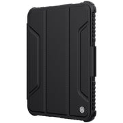 For iPad mini 6 / mini 2024 NILLKIN Bumper Pro Horizontal Flip Tablet Case with Pen Slot & Holder & Sleep / Wake-up Function(Black)