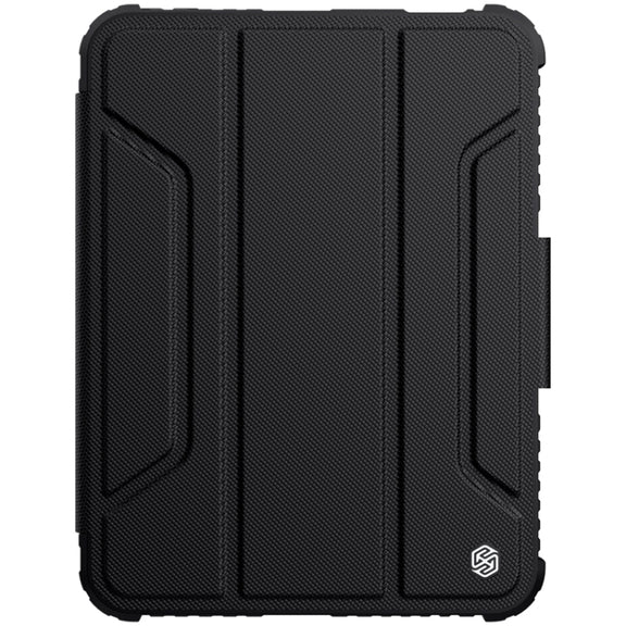 For iPad mini 6 / mini 2024 NILLKIN Bumper Pro Horizontal Flip Tablet Case with Pen Slot & Holder & Sleep / Wake-up Function(Black)