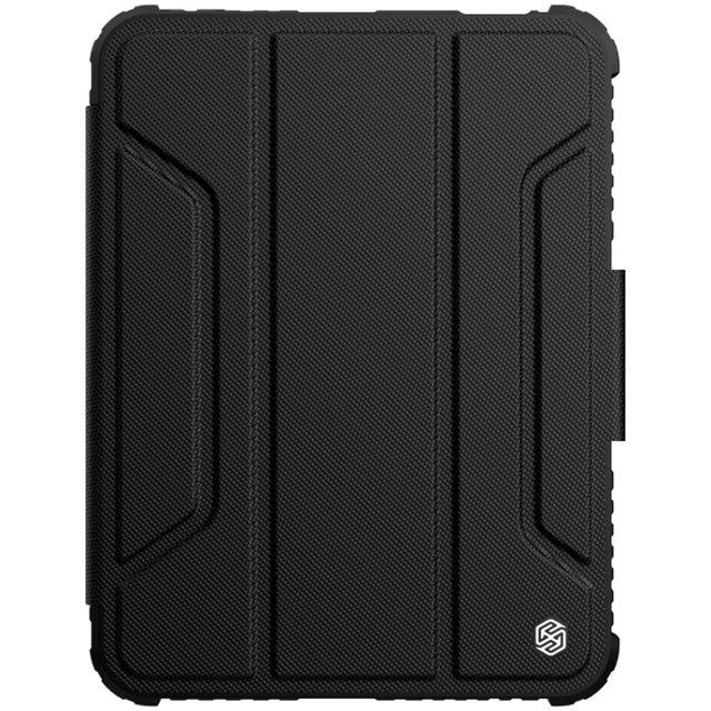 For iPad mini 6 / mini 2024 NILLKIN Bumper Pro Horizontal Flip Tablet Case with Pen Slot & Holder & Sleep / Wake-up Function(Black)