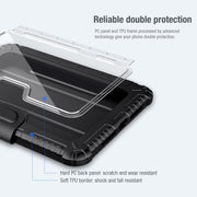 For iPad mini 6 / mini 2024 NILLKIN Bumper Pro Horizontal Flip Tablet Case with Pen Slot & Holder & Sleep / Wake-up Function(Black)