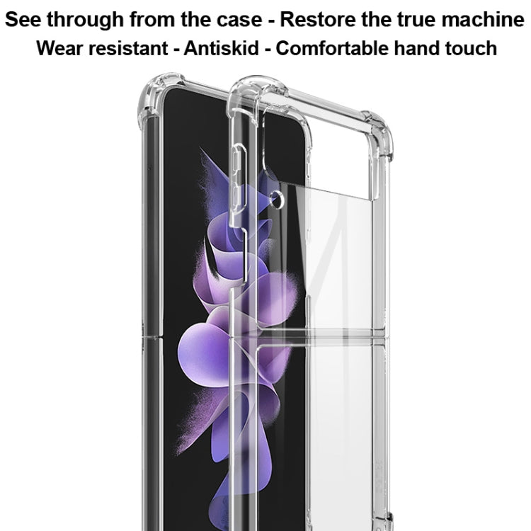 For Samsung Galaxy Z Flip3 5G IMAK UX-9 Series Transparent Shockproof Acrylic + TPU Phone Protective Case