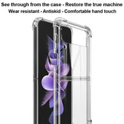 For Samsung Galaxy Z Flip3 5G IMAK UX-9 Series Transparent Shockproof Acrylic + TPU Phone Protective Case