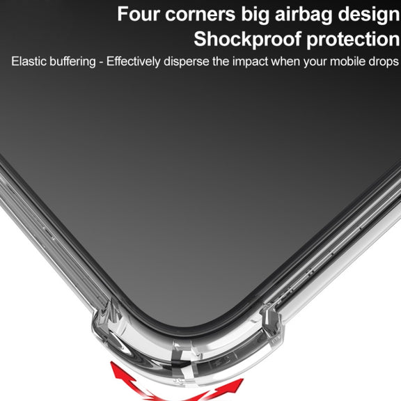 For Samsung Galaxy Z Flip3 5G IMAK UX-9 Series Transparent Shockproof Acrylic + TPU Phone Protective Case