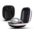 Mirror Surface Silicone + PC Wireless Earphone Protective Case for Beats Powerbeats Pro(Black+White) - Other Case by PMC TechLife | Online Shopping South Africa | PMC TechLife