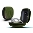 Mirror Surface Silicone + PC Wireless Earphone Protective Case for Beats Powerbeats Pro(Green+Black) - Other Case by PMC TechLife | Online Shopping South Africa | PMC TechLife