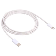 SDC-20W PD USB-C / Type-C Travel Charger + 1m 20W USB-C / Type-C to 8 Pin Data Cable Set, EU Plug(White)