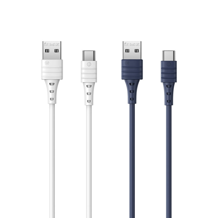 REMAX RC-179a 2.4A Type-C / USB-C High Elastic TPE Fast Charging Data Cable, Length: 1m(White)