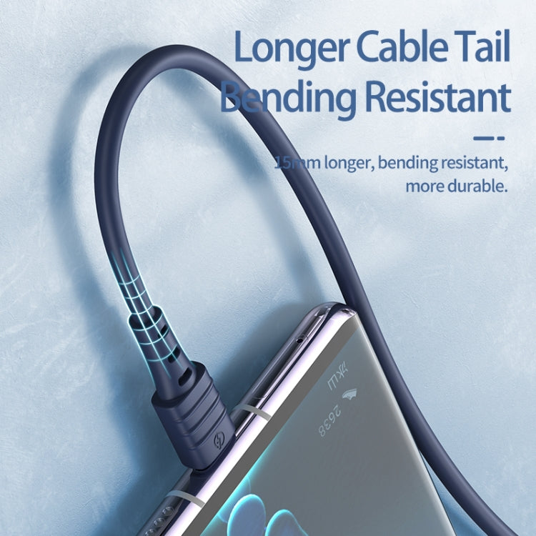 REMAX RC-179a 2.4A Type-C / USB-C High Elastic TPE Fast Charging Data Cable, Length: 1m(White)