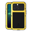 For iPhone 13 Pro LOVE MEI Metal Shockproof Life Waterproof Dustproof Protective Phone Case (Yellow) - iPhone 13 Pro Cases by LOVE MEI | Online Shopping South Africa | PMC TechLife | Buy Now Pay Later Mobicred