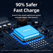 REMAX RC-199th Whirly Series 5A USB to USB-C / Type-C + 8 Pin + Micro USB Fast Charging Data Cable, Cable Length: 1.2m(Midnight Blue)