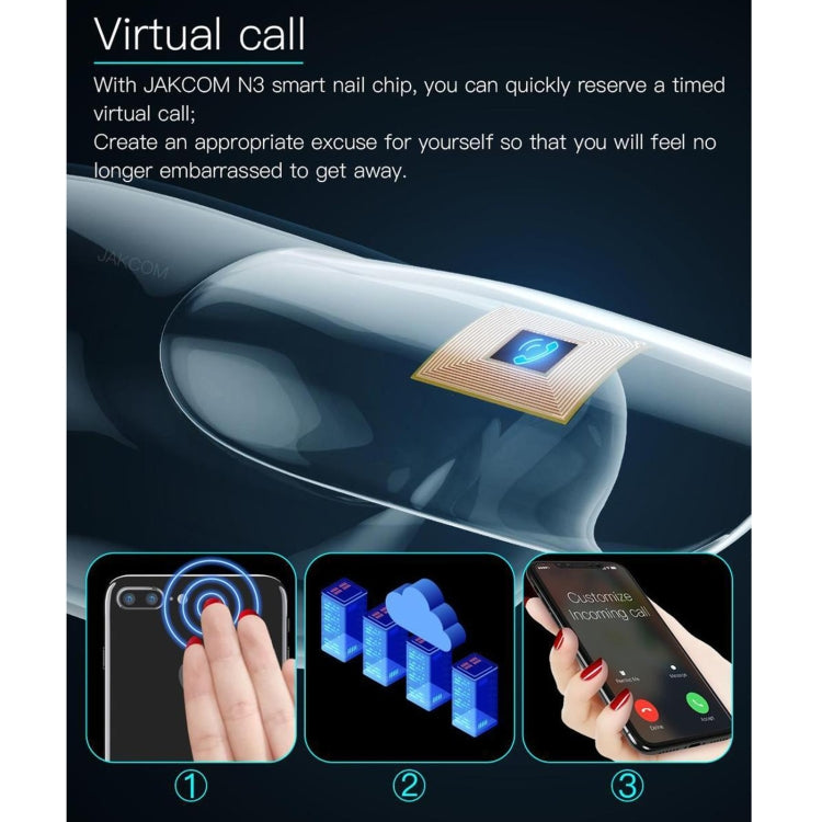 JAKCOM N3 Smart Nail Chip - Smart Rings / Smart Telephones by JAKCOM