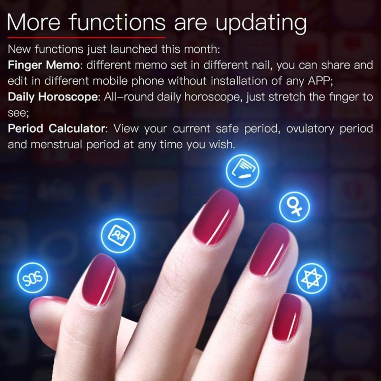 JAKCOM N3 Smart Nail Chip - Smart Rings / Smart Telephones by JAKCOM
