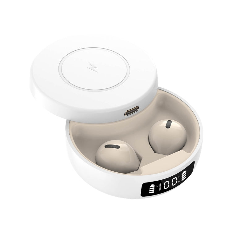 X6WS Mini Noise Reduction Digital Display TWS Wireless Bluetooth Earphone(Skin Color)