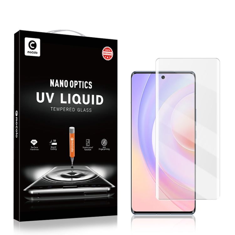 For Honor 50 mocolo 9H 3D UV Tempered Glass Film
