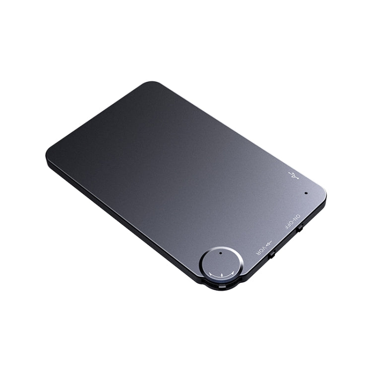 K2 Portable Ultra-thin Card Voice Recorder, Capacity:16GB(Black)