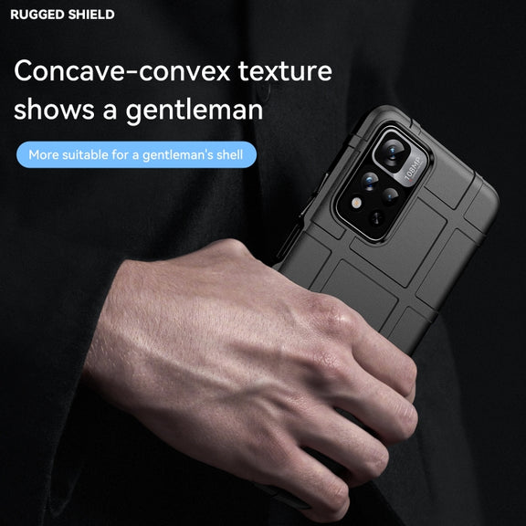 For Xiaomi Redmi Note 11 Pro 5G / Note 11 Pro+ 5G / Poco X4 NFC 5G Domestic Version  Full Coverage Shockproof TPU Phone Case(Black)