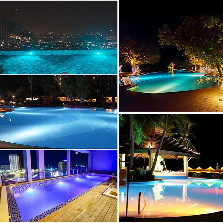 Swimming Pool ABS Wall Lamp LED Underwater Light, Power:9W(Red)