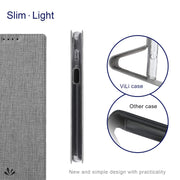 For Xiaomi Mi 11T / 11T Pro ViLi DMX Series Shockproof Magnetic Flip Leather Case(Grey)