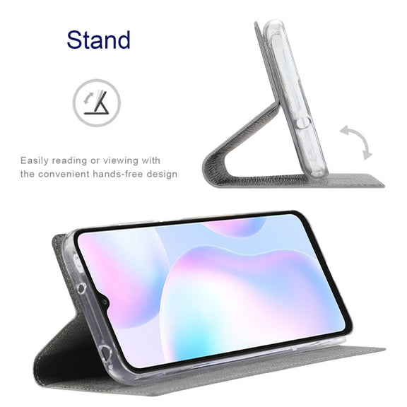 For Xiaomi Mi 11T / 11T Pro ViLi DMX Series Shockproof Magnetic Flip Leather Case(Grey)