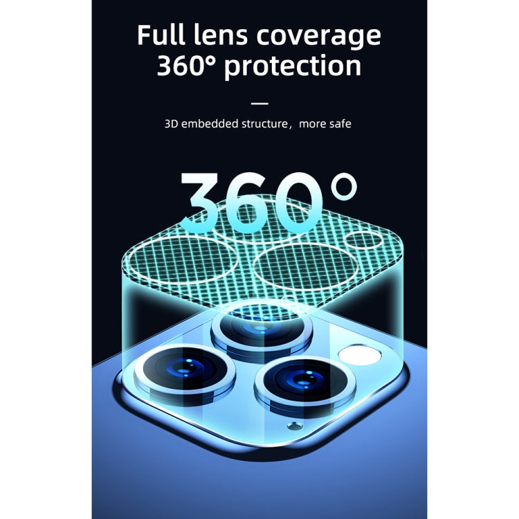 For iPhone 13 Pro / 13 Pro Max JOYROOM JR-PF861 Mirror Series Back Camera Lens Film Gemstone Version