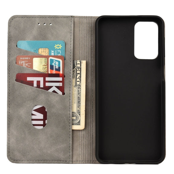 For Xiaomi Redmi Note 11 Pro Skin Feel Splicing Leather Phone Case(Grey)