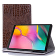 For Samsung Galaxy Tab A7 Lite T220/T225 Crocodile Texture Leather Tablet Case(Brown) - Tab A7 Lite T220 / T225 by PMC TechLife | Online Shopping South Africa | PMC TechLife | Buy Now Pay Later Mobicred