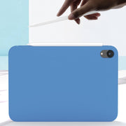 For iPad mini 2024 / mini 6 Mutural Silicone Microfiber Tablet Case(Black)