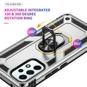 For Samsung Galaxy A53 5G Shockproof TPU + PC Phone Case(Silver)