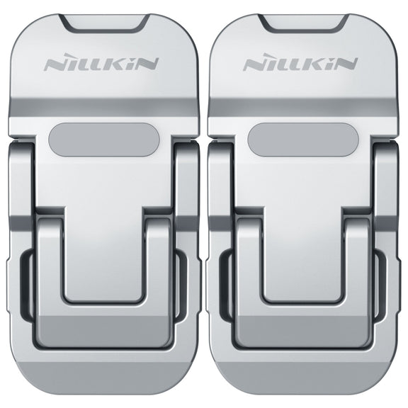 NILLKIN Bolster Plus Sticky Three-speed Adjustable Zinc Alloy Laptop Holder(Silver)
