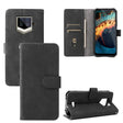 For Oukitel WP15 5G Solid Color Skin Feel Magnetic Buckle Leather Phone Case(Black) - free shipping - PMC TechLife - Order now!