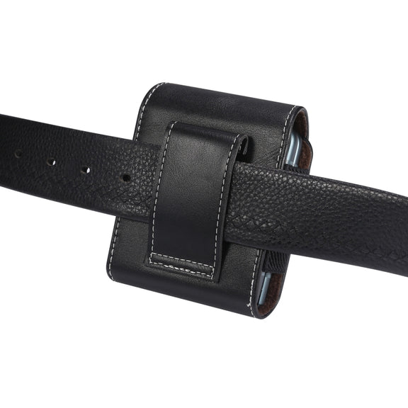 For Samsung Galaxy Z Flip3 5G Lamb Texture Waist Hanging Phone Case(Black)
