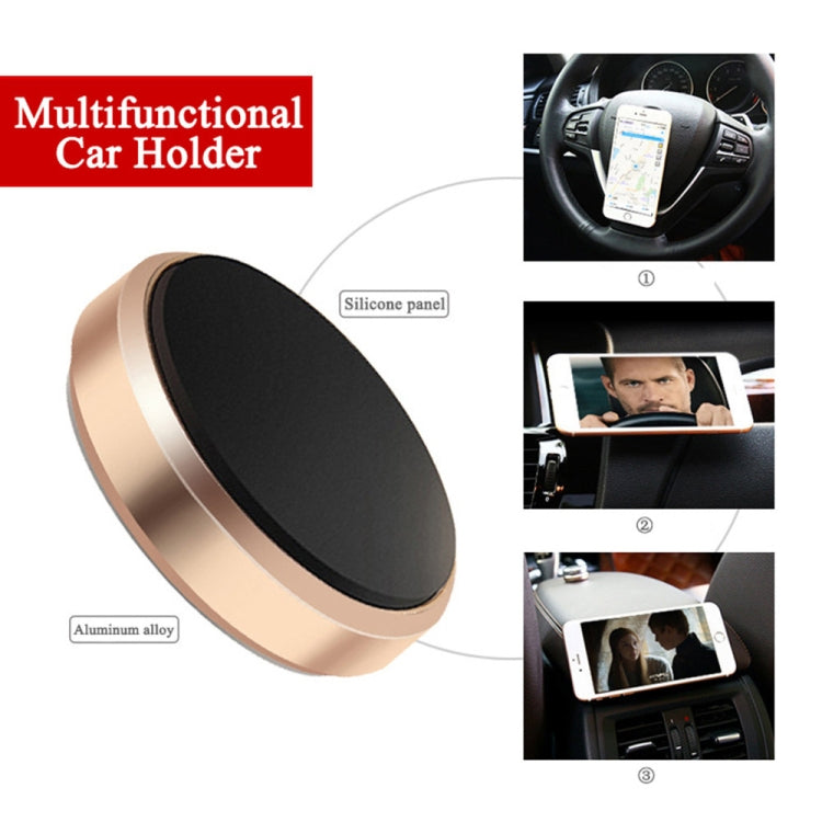 A8 Car Magnetic Phone Holder(Silver)