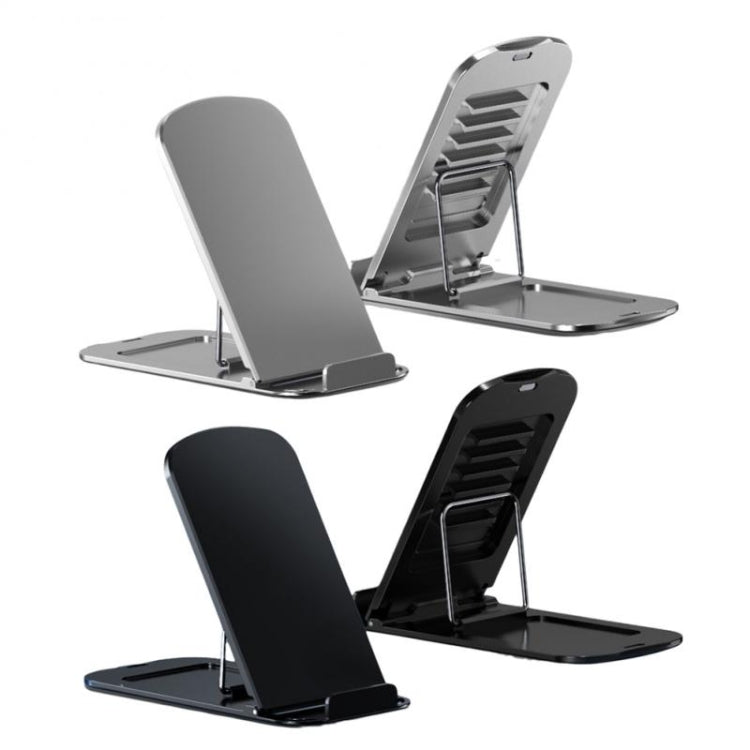 Aluminum Alloy Folding Phone Holder(Silver)