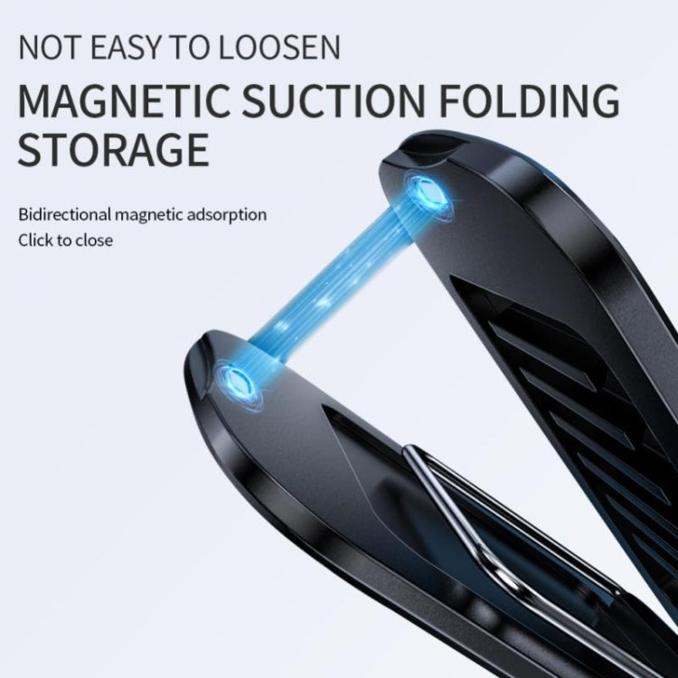 Aluminum Alloy Folding Phone Holder(Silver)