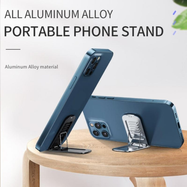 Aluminum Alloy Folding Phone Holder(Silver)