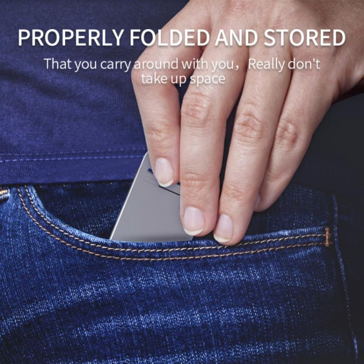 Aluminum Alloy Folding Phone Holder(Silver)