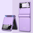 For Samsung Galaxy Z Flip3 5G GKK Magnetic Hinge Full Coverage Phone Case(Purple) - free shipping - PMC TechLife - Order now!