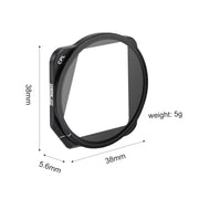 For DJI Mavic 3 STARTRC 1110300 CPL Lens Filter(Black)