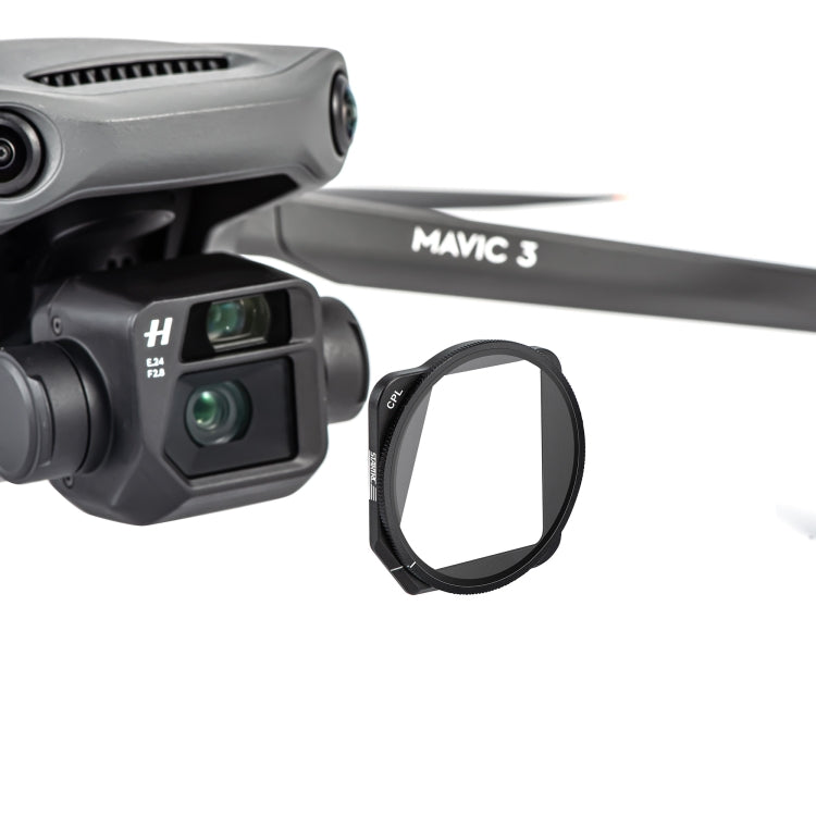 For DJI Mavic 3 STARTRC 1110300 CPL Lens Filter(Black)
